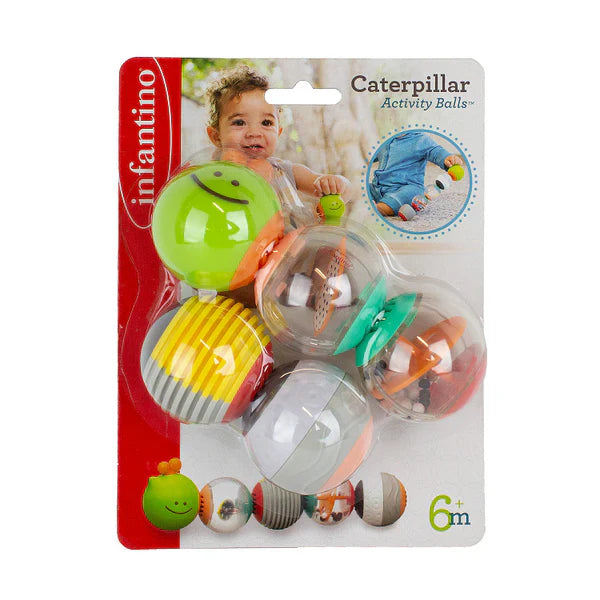 Infantino CATERPILLAR ACTIVITY BALLS™