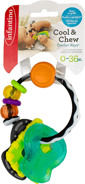 Infantino COOL & CHEW TEETHER KEYS™