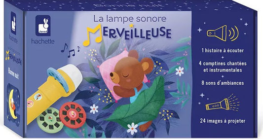 Janod - Wonderful Sound Lamp - Goodnight (French)