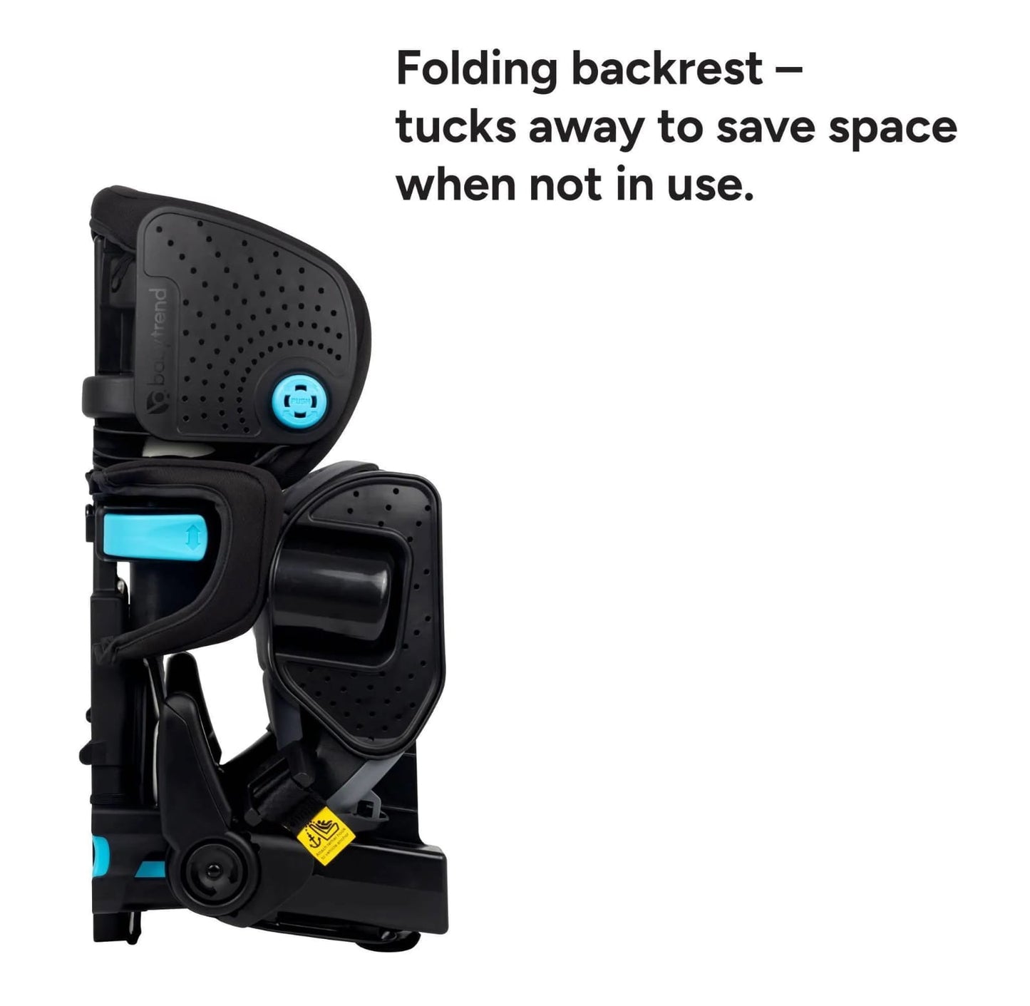 BabyTrend - Protect  Slim Plus Booster -  Cosmic Grey