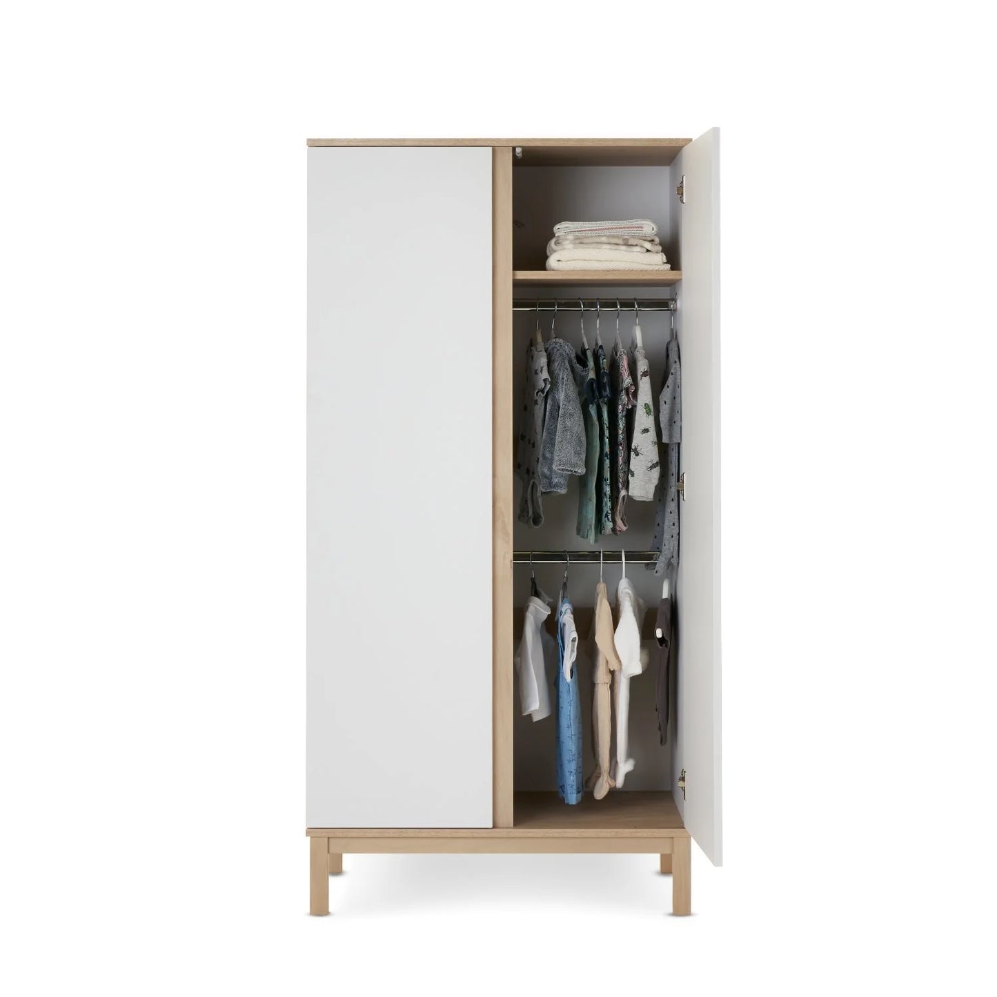Faktum - Astrid Double Wardrobe - Two-Tone Modern Design