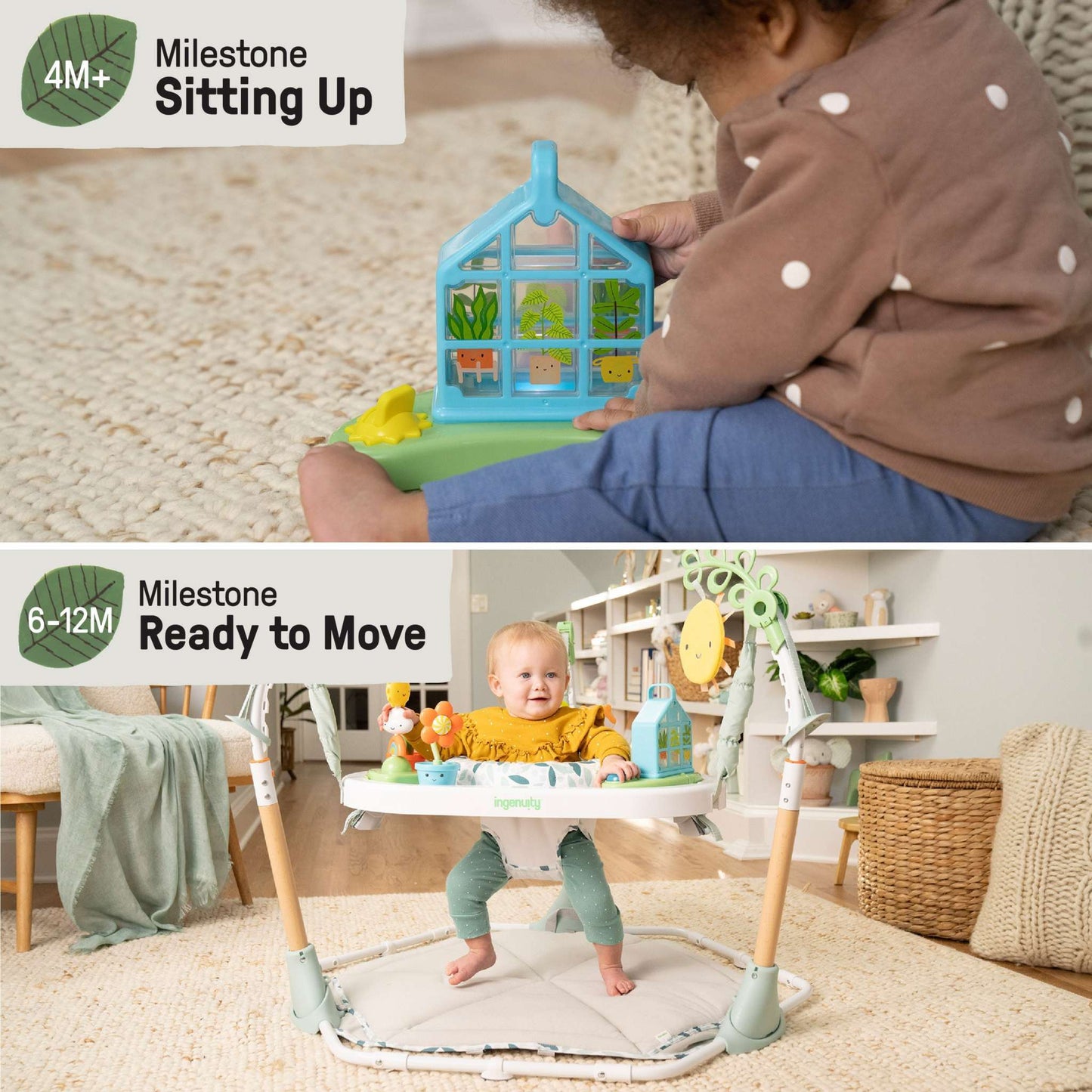 Kids2 - Ingenuity Tummy To Toes - Activity Center - Jumper