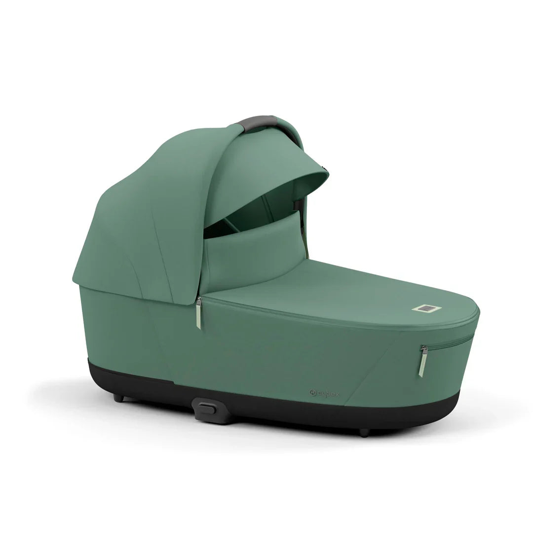 Cybex Priam Leaf Green + Cloud-T car seat (Bassinet, Base T & Adapters are optional)