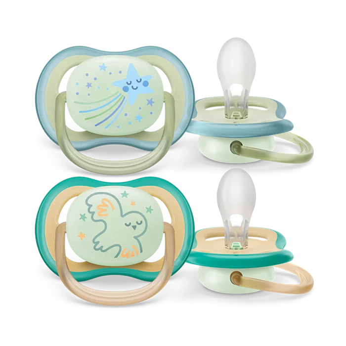AVENT 2 ULTRA AIR NIGHT TIME SOOTHER 0-6- BOY