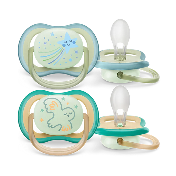AVENT 2 ULTRA AIR NIGHT TIME SOOTHER 0-6- BOY