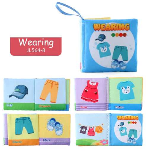 Tumama Kids - Colorful Learning Book - Cloth Book - Animal
