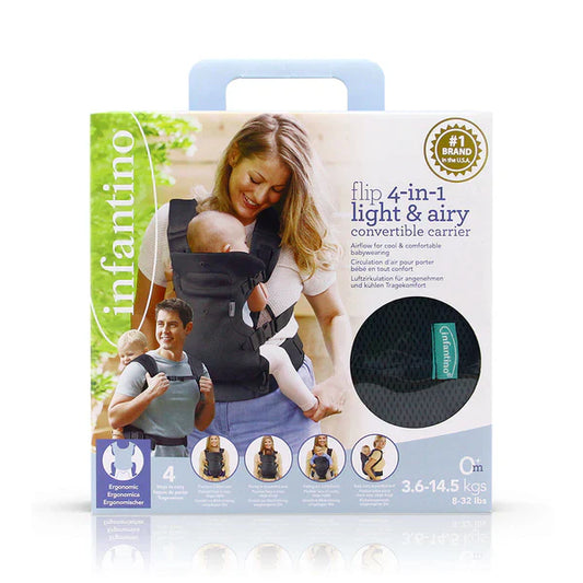 Infantino FLIP™ LIGHT & AIRY 4-IN-1 CONVERTIBLE CARRIER