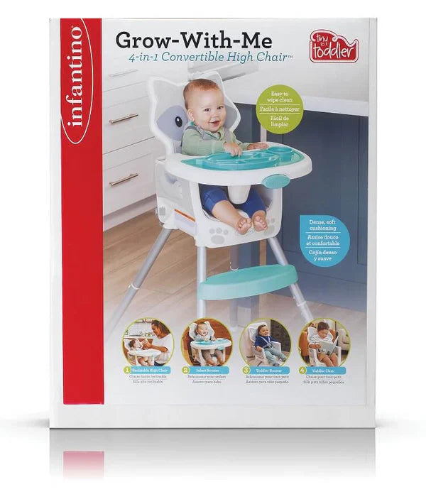 Infantino GROW-WITH-ME 4-IN-1 CONVERTIBLE HIGH CHAIR™