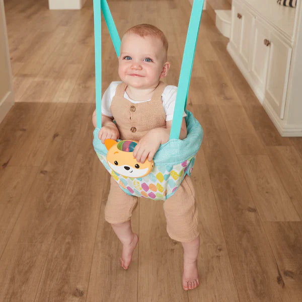 Infantino 2 in 1 Music & Lights Doorway Jumper Fox