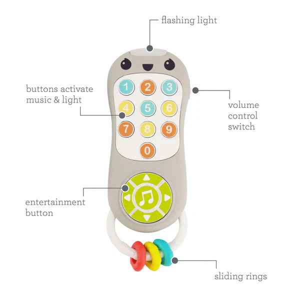 Infantino Music & Light Pretend Remote Control™