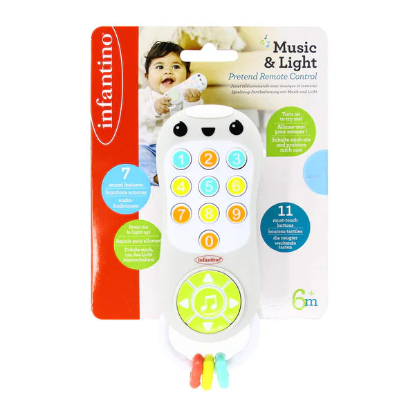 Infantino Music & Light Pretend Remote Control™