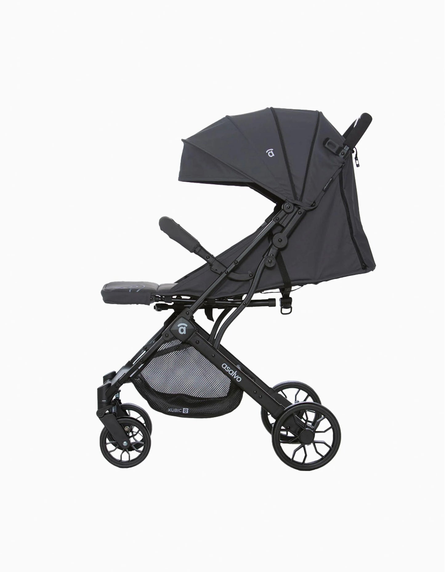 Asalvo - Kubic Stroller - Travel Stroller - Grey