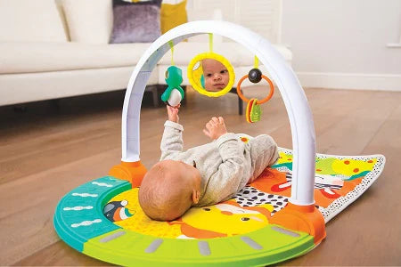 Infantino WATCH ME GROW 3-IN-1 ACTIVITY GYM with 3 removable toys