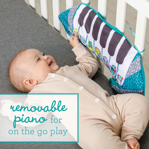 Infantino Grow With Me 3-In-1 Tummy Time Musical Piano Suitable For Newborn And Up