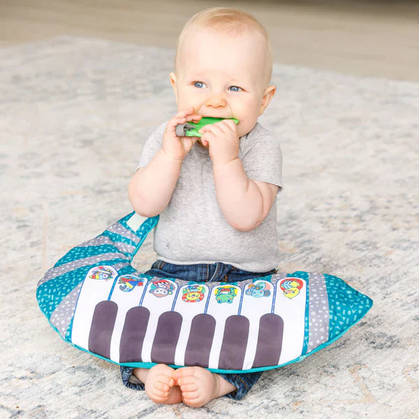 Infantino Grow With Me 3-In-1 Tummy Time Musical Piano Suitable For Newborn And Up