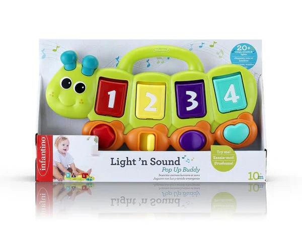 Infantino LIGHT ‘N SOUND POP UP BUDDY™