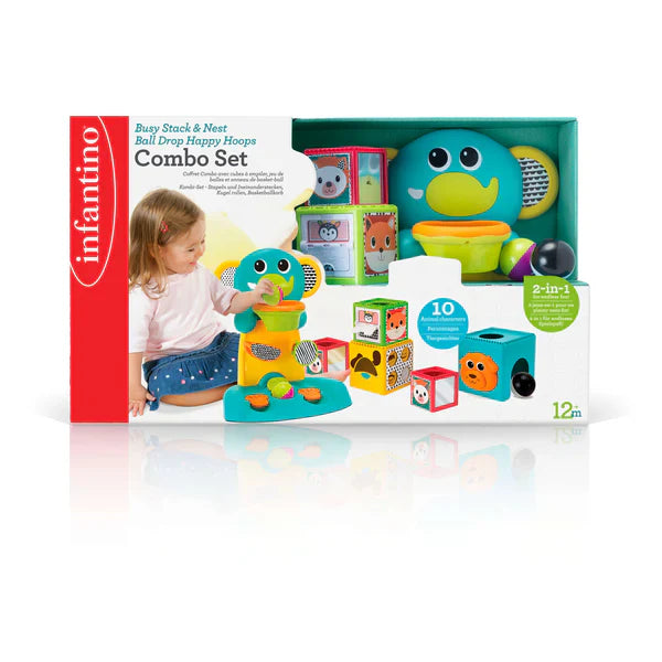 Infantino BUSY STACK & NEST COMBO SET