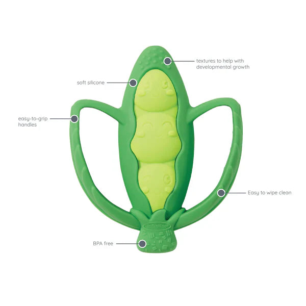 Infantino LIL' NIBBLES SILICONE TEETHER™