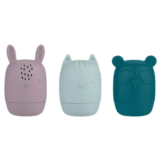 Bebe Confort - 100% Silicone Bath Animals - 3pcs