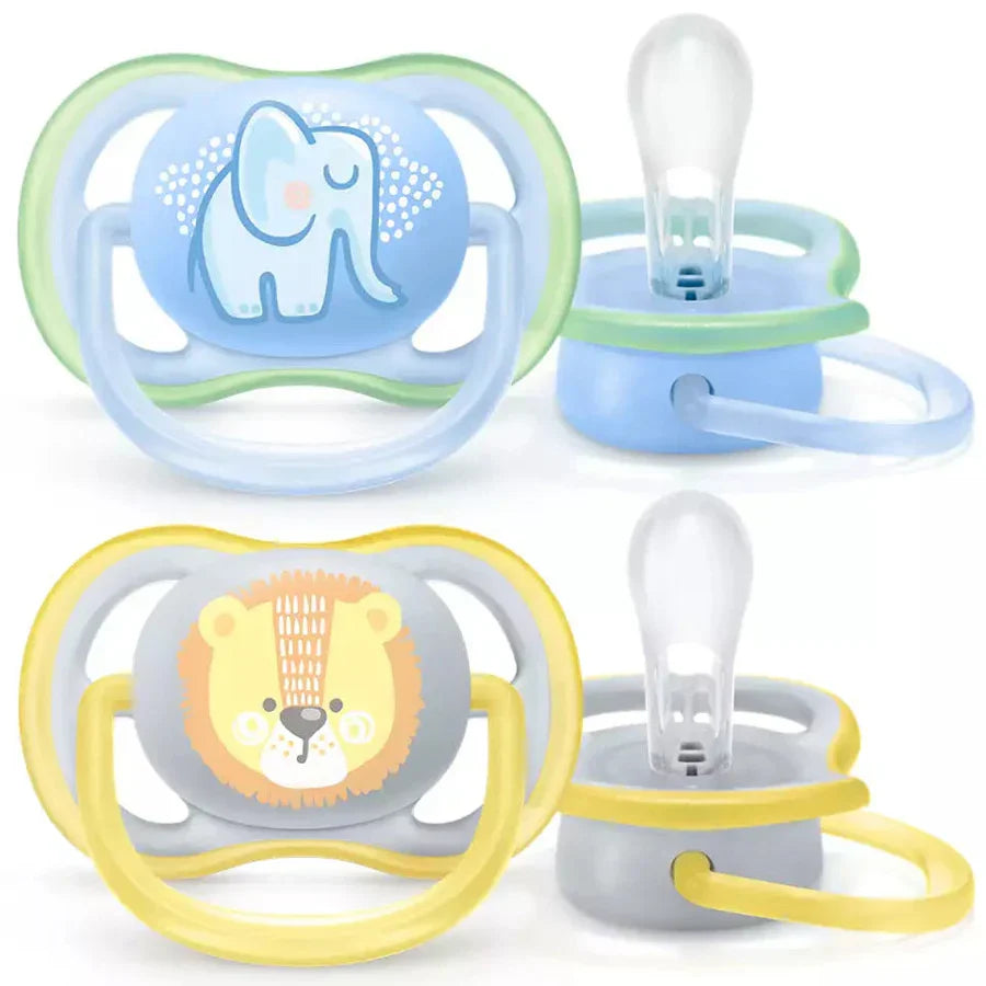 AVENT ULTRA AIR SOOTHERS  ELEPH/ OWL- 0-6M
