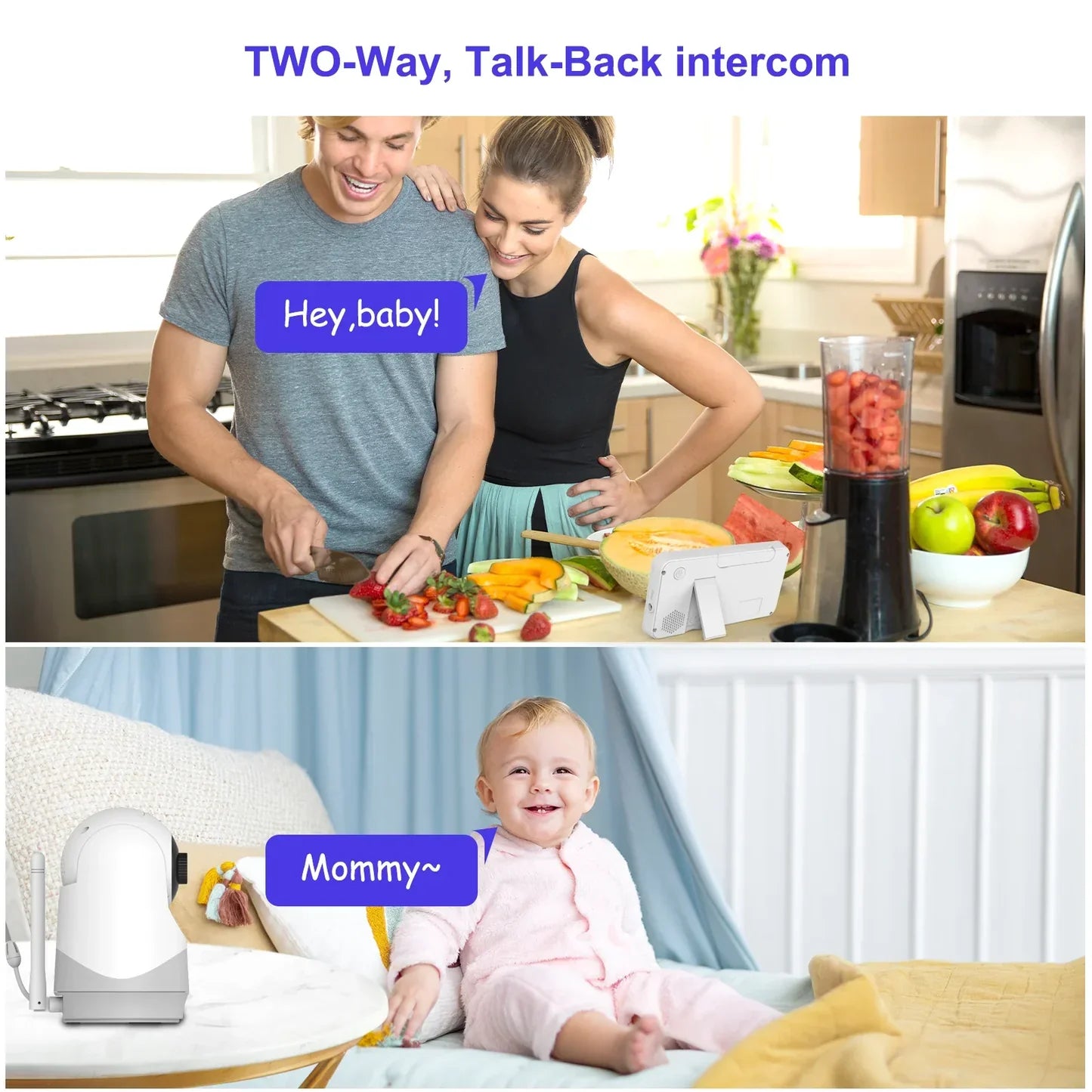 Hello Baby - 5inch Video Baby - Monitor