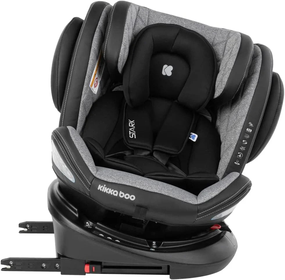 Car seat 0-1-2-3 (0-36 kg) Stark ISOFIX Dark Grey 2023