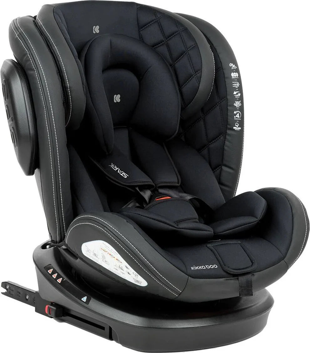 Car seat 0-1-2-3 (0-36 kg) Stark ISOFIX Black 2023