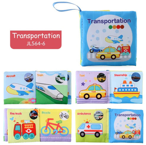 Tumama Kids - Colorful Learning Book - Cloth Book - Animal