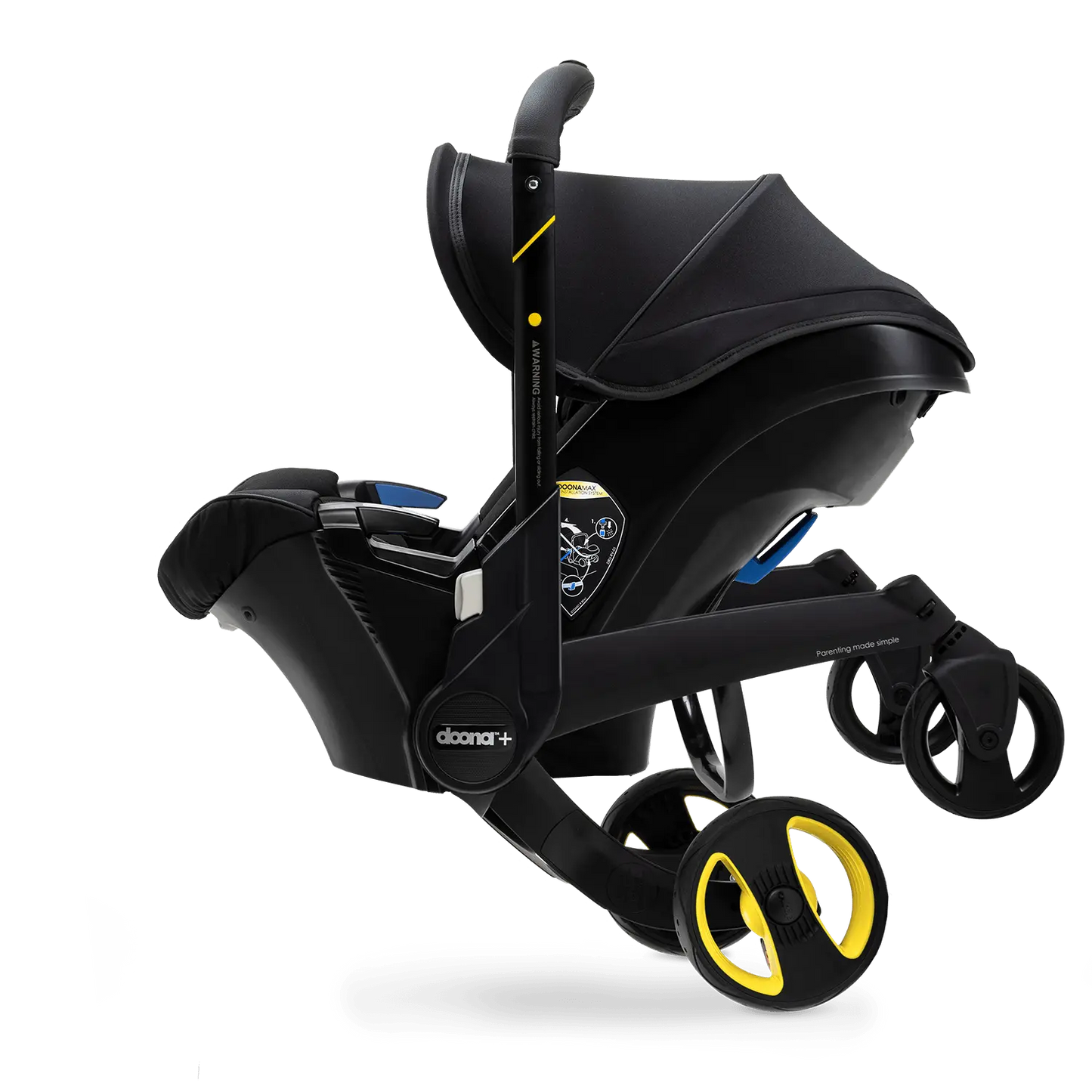 Doona+  - Car Seat Stroller Black Midnight + (Free Miila Stroller)
