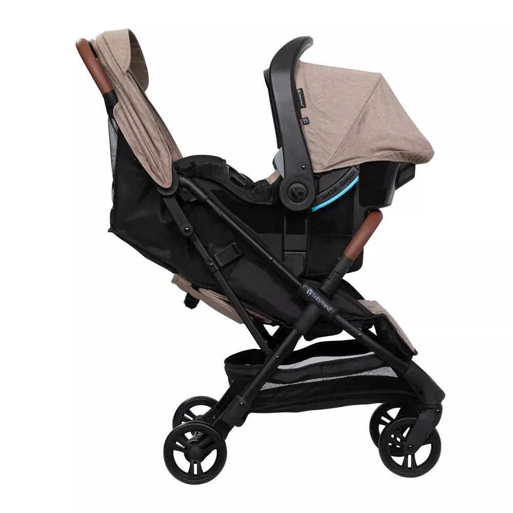 Babytrend - York Compact Travel System - With Ez Lift  Pro Car Seat - Cosmic Brown