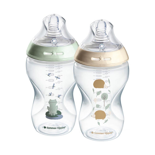 Tommee Tippee - Ctn Bottles Anti-Colic - 1Pink & 1Blue Together