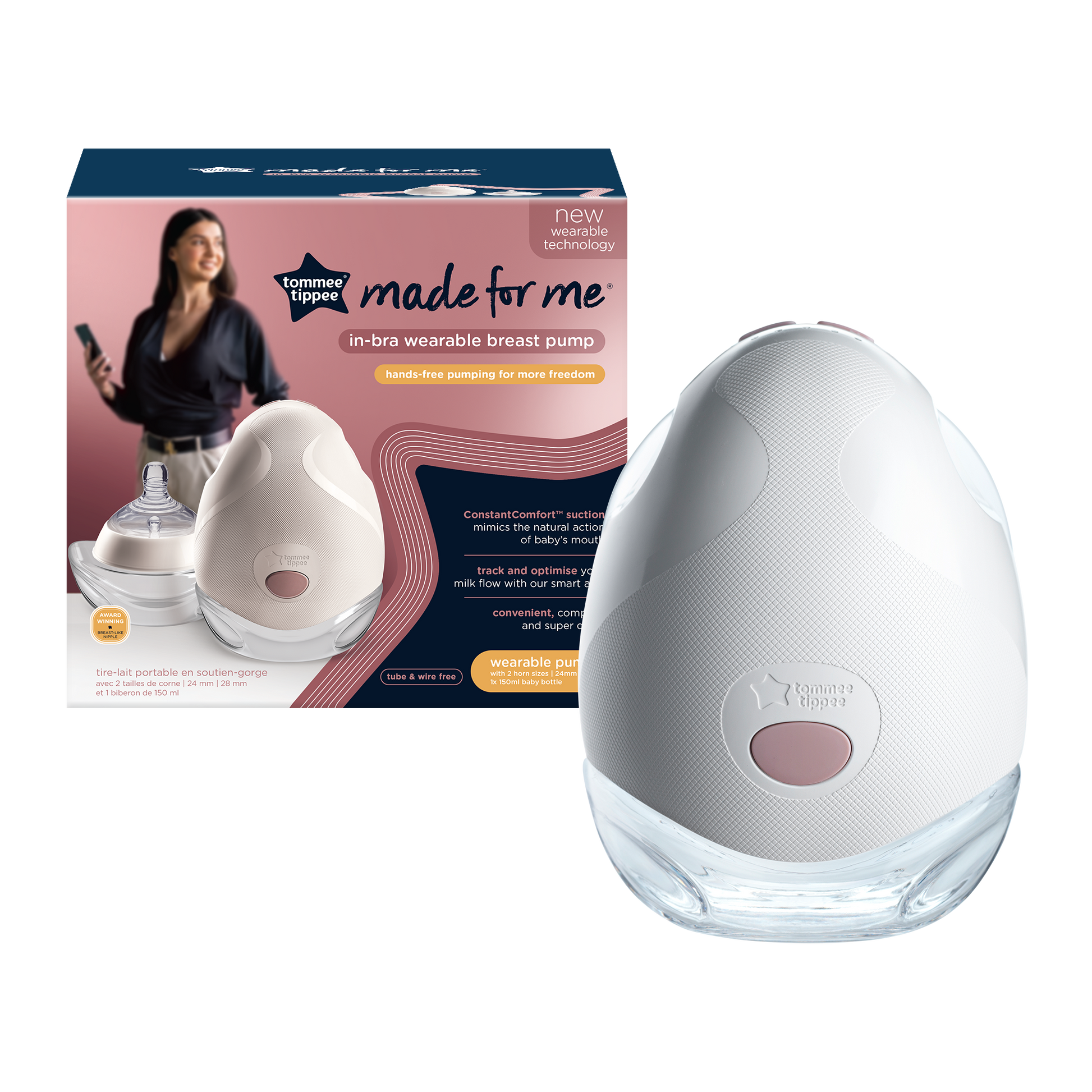 (TOMMEE TIPPEE) TT SINGLE WEARABLE BREAST PUMP