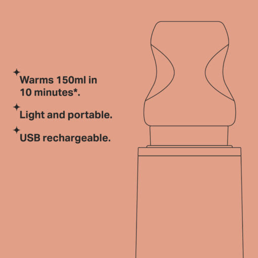 Tommee Tippee LetsGo Portable
Baby Bottle Warmer