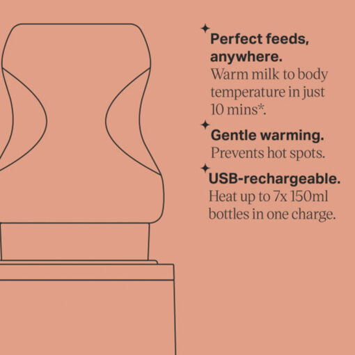 Tommee Tippee LetsGo Portable
Baby Bottle Warmer