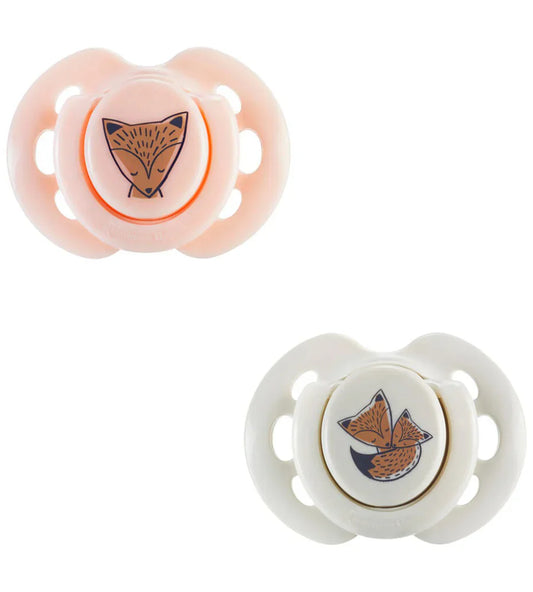 (TOMMEE TIPPEE)2 STYLE SOOTHERS 0-6M