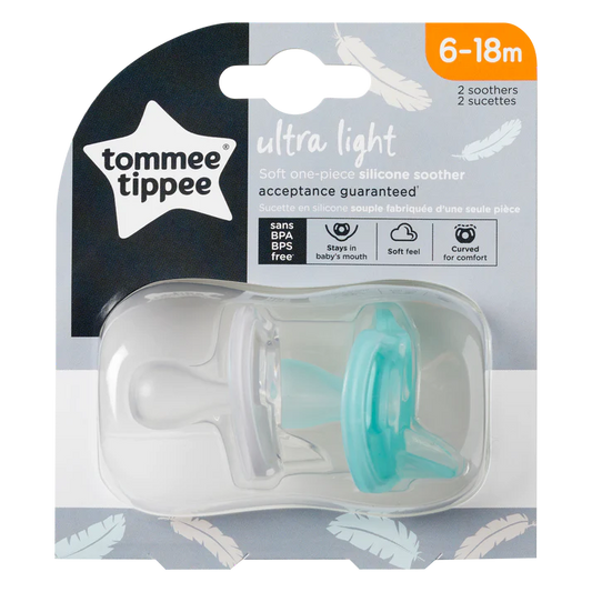 Tommee Tippee - Ultralight Night Glow Soother - 6-18m - 2pcs - Uni