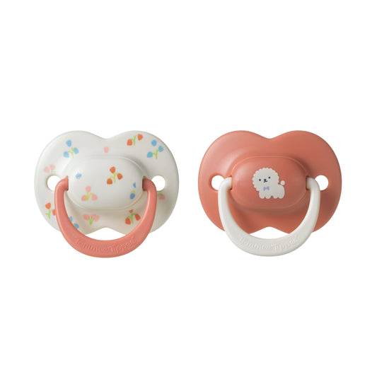 Tommee Tippee - Ultra Fit Silicone Soother - (6-18m) - 2pack - Girl Deco - NEW!!