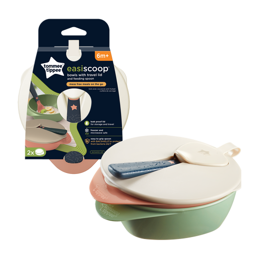(TOMMEE TIPPEE)EASY SCOOP FEEDING BOWL AND LID