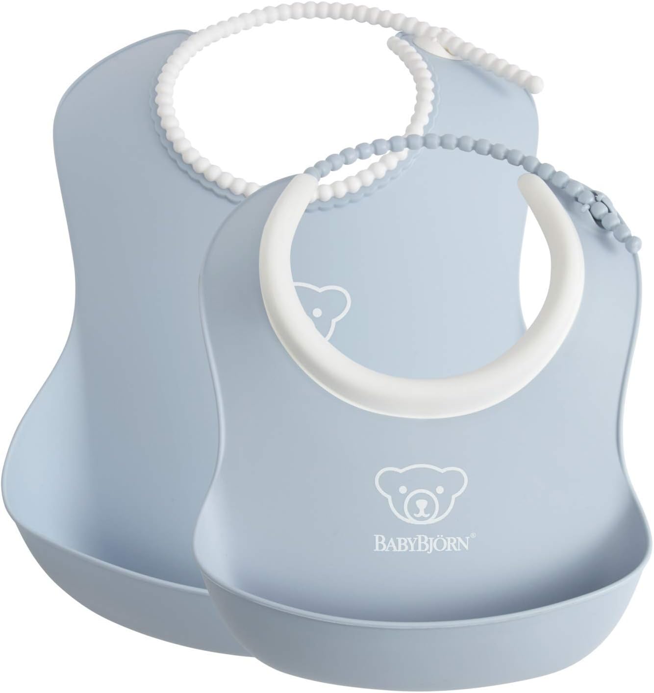 Babybjorn - Feeding Bib Set - Powder Blue