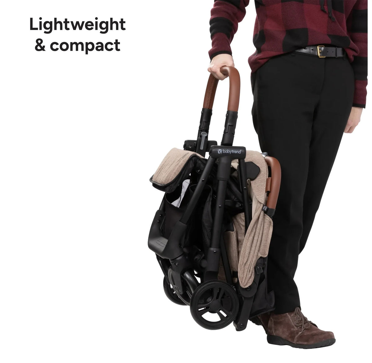 Babytrend - York Compact Travel System - With Ez Lift  Pro Car Seat - Cosmic Brown