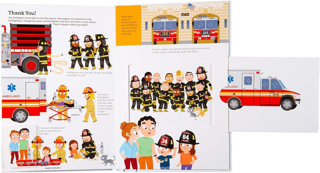 Tumama Kids - The Ultimate Spotlight : FireFighters Book
