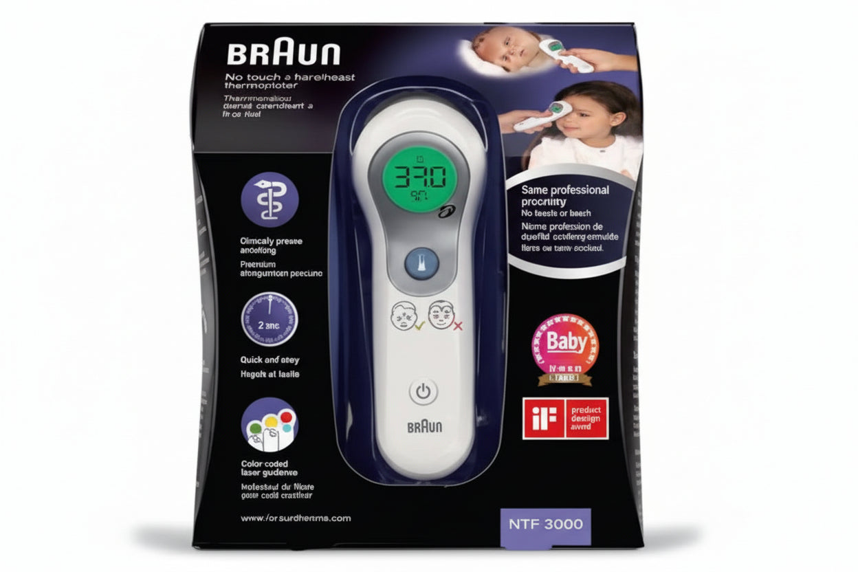 Braun - No Touch Forehead - Thermometer Dual Mode