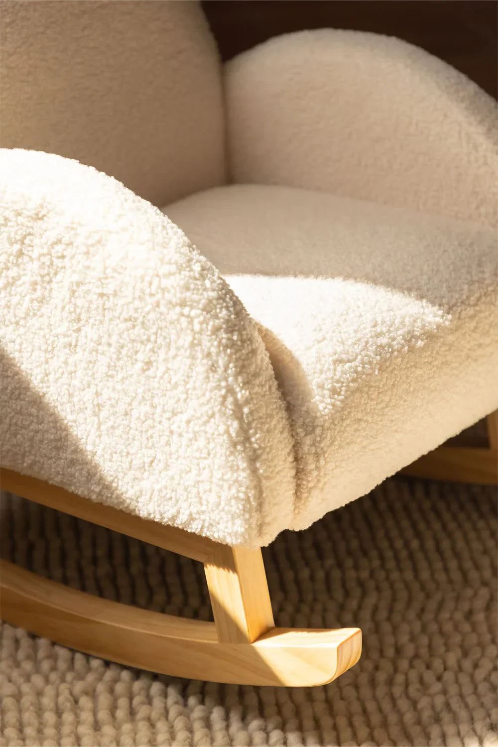 Miila Kids Rocking Chair Teddy Off White Nursery