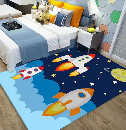 Baby Cashmere Rug 120x160 Space Kids Play Mat