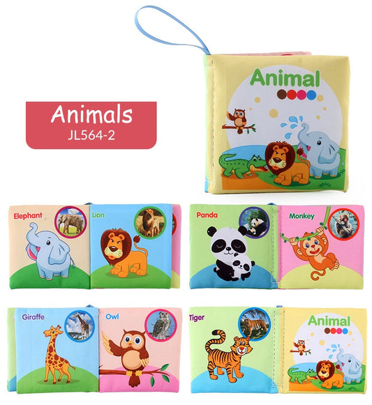 Tumama Kids - Colorful Learning Book - Cloth Book - Animal