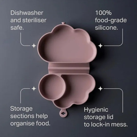 Tommee Tippee - Silicone Foldable Plate - Girl