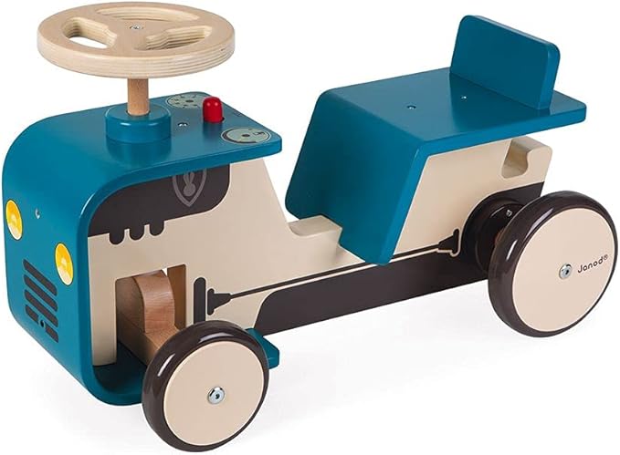 Janod Wooden Ride-on Tractor
