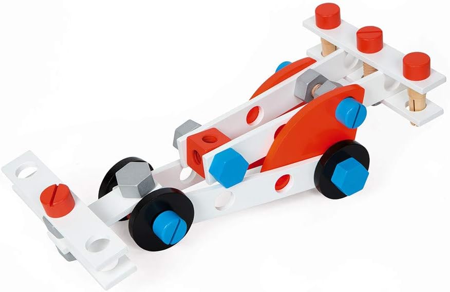 Janod - Brico' Kids Diy Giant - Magnetic Wooden Table