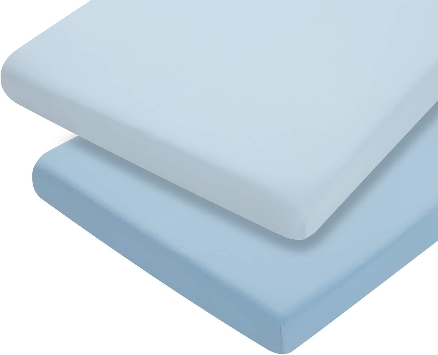 Clevamama - Fitted Sheets 2pcs - 60*120cm - Blue