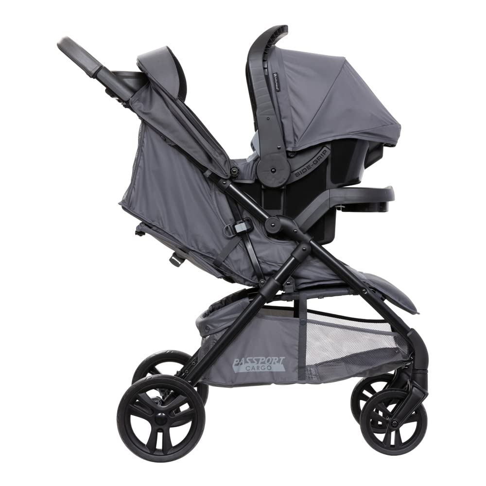 BabyTrend - Passport Cargo Travel System - Base Included - Grey Bamboo